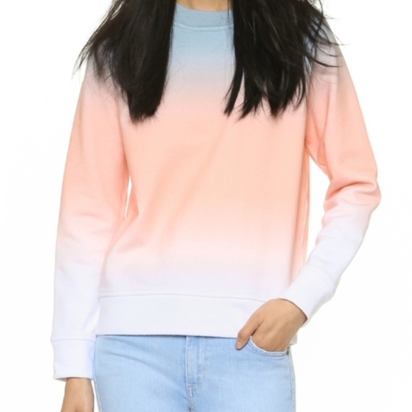 Marc by Marc Jacobs Ombré Tie-Dye Sweatshirt Pullover - Picture 1 of 6